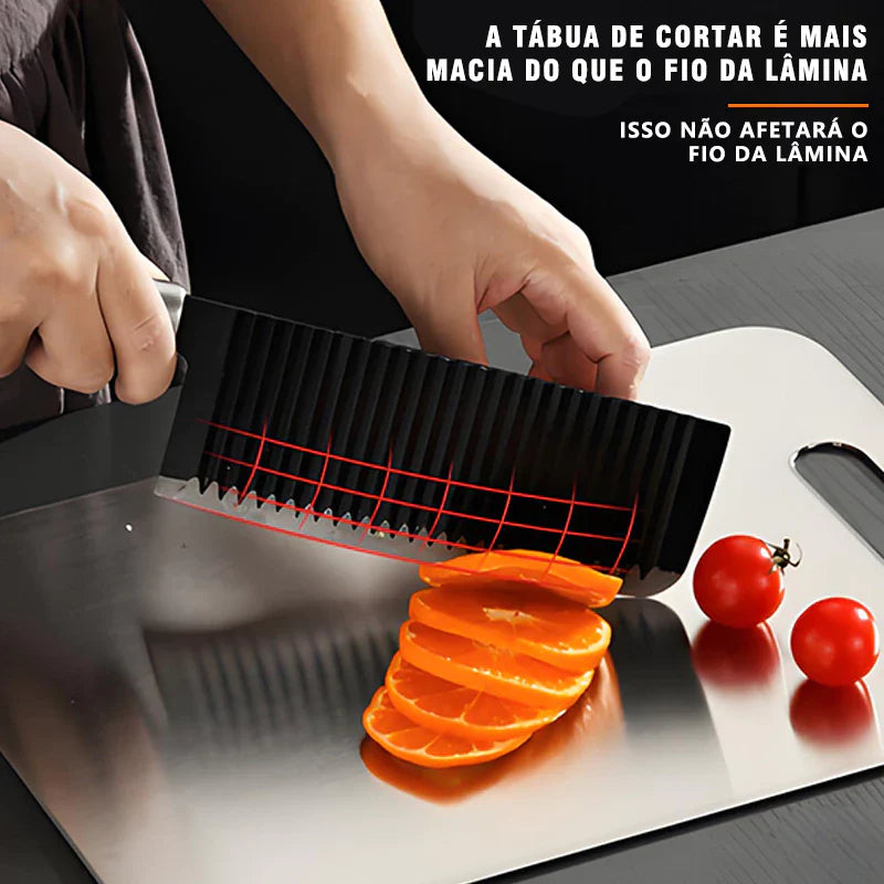 Kit Tábuas em Aço 316 Inox - Livre de Resíduos