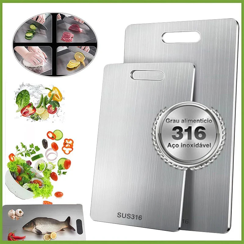 Kit Tábuas em Aço 316 Inox - Livre de Resíduos