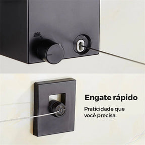 Box Varal Retrátil