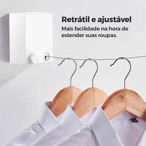 Box Varal Retrátil