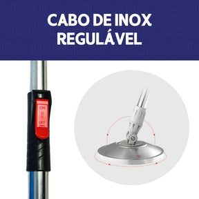 Mop Giratório Balde Inox Premium