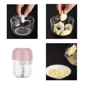 Mini Triturador de Alho Elétrico - COMPRE 1 LEVE 2