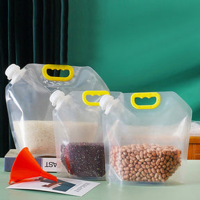 Sacos Reforçados para Armanezamentos de Alimentos (Grãos)