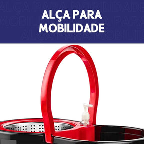 Mop Giratório Balde Inox Premium