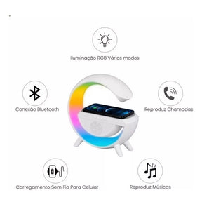 Luminária G em LED Multi Colors - Linha Premium