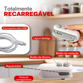 Mini Seladora Portátil para Cozinha