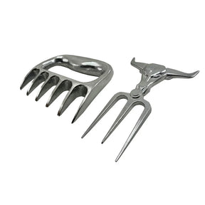 Kit Churrasco Garra De Urso + Tridente