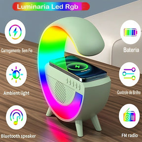 Luminária G em LED Multi Colors - Linha Premium