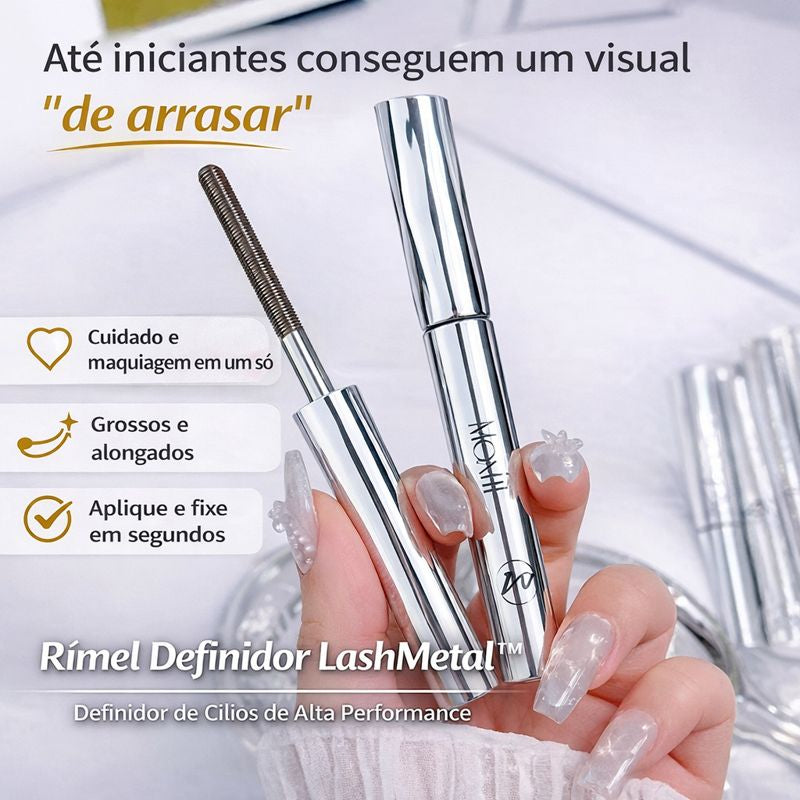 Rímel Definidor LashMetal™ – Definidor de Cílios de Alta Performance