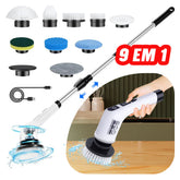 Escova Elétrica MaxClean Turbo 9 em 1