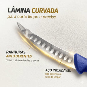 Faca Curvada do Salt Bae Chef - 30cm