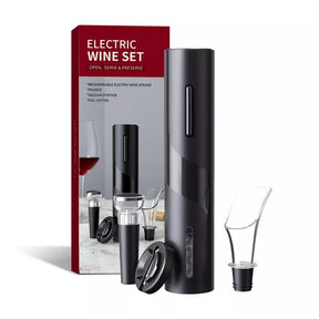 Abridor de Vinhos SHOPDAMULTIDAO Automático - 4 peças