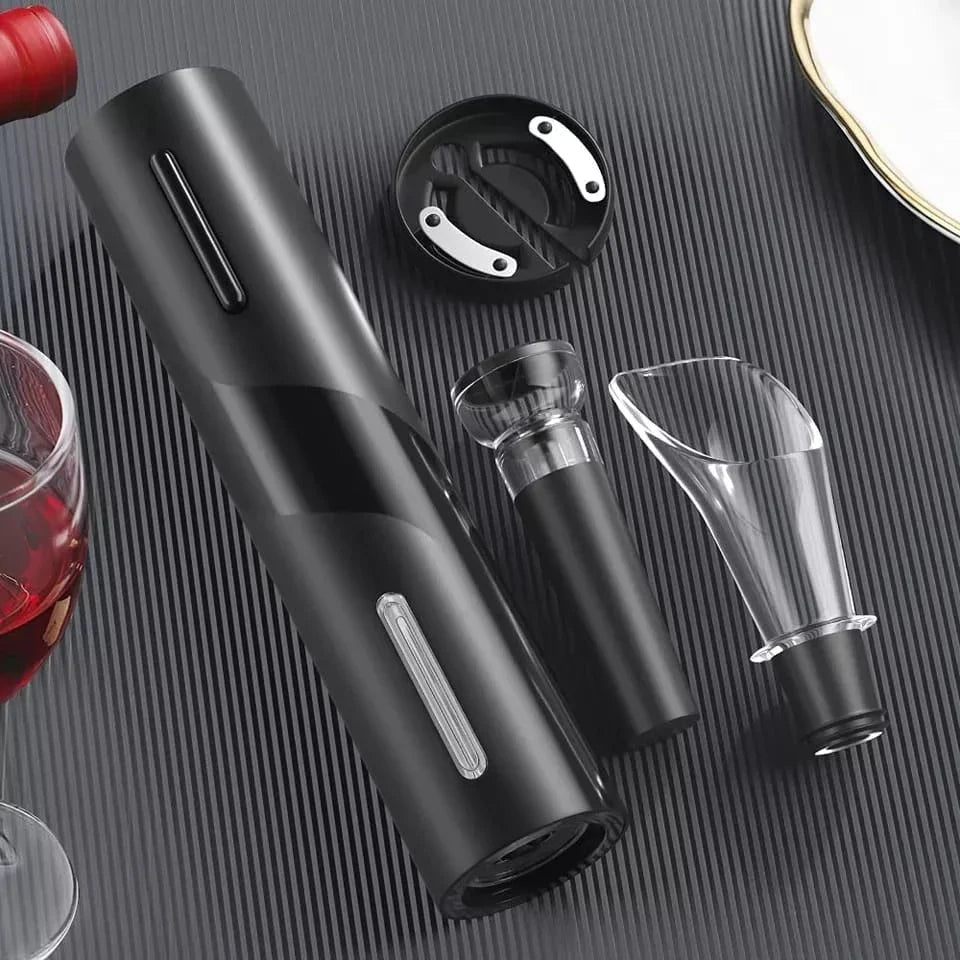Abridor de Vinhos SHOPDAMULTIDAO Automático - 4 peças