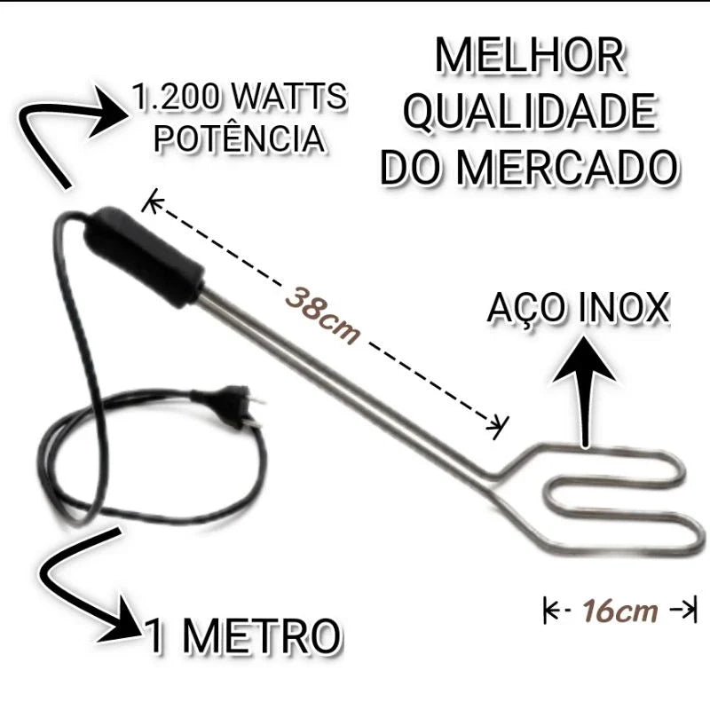 Acendedor Elétrico Para Churrasqueira