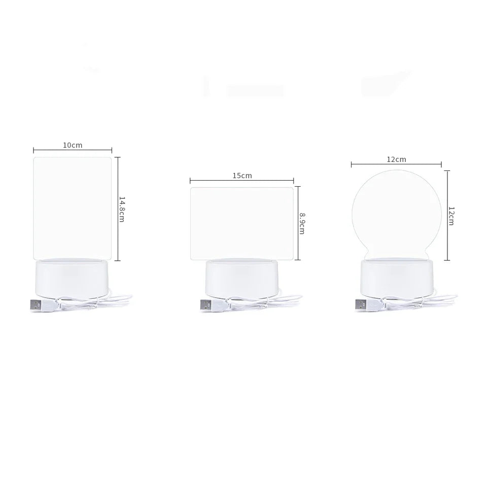 Luminária de Escrever e Epagar em LED