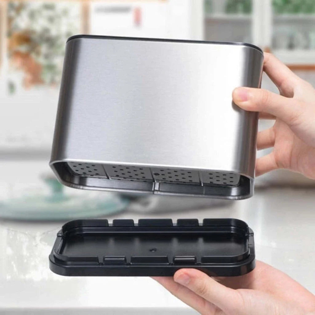 Porta Talheres em Aço e Inox para Cozinha