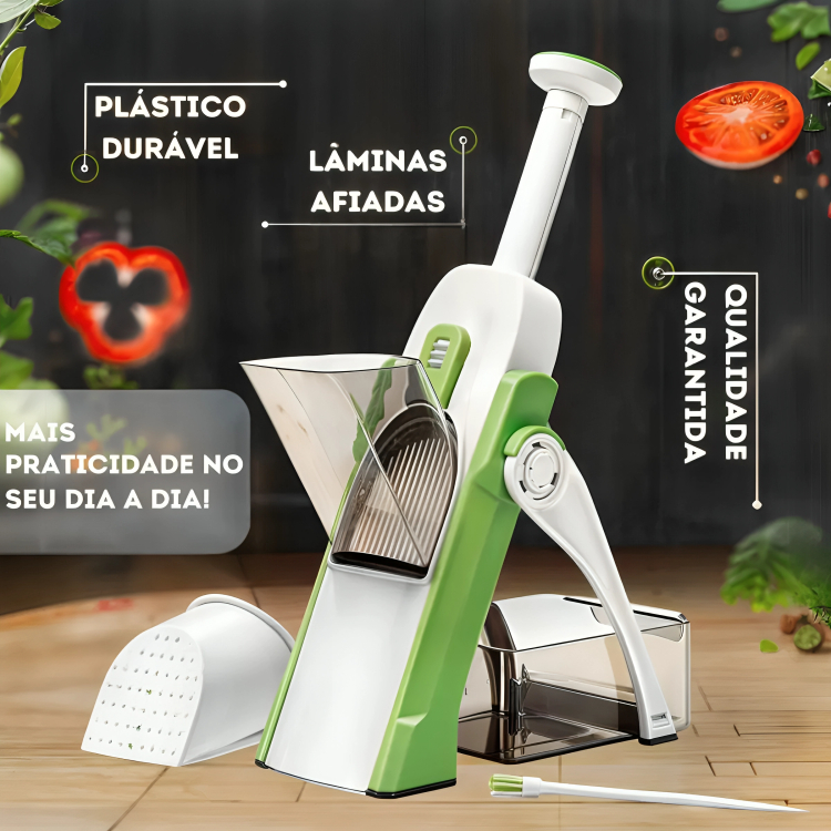 Cortador Fatiador Safe Slice™ - Sou de Casa