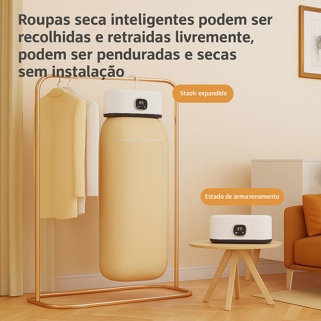 Secadora de Roupas Portátil
