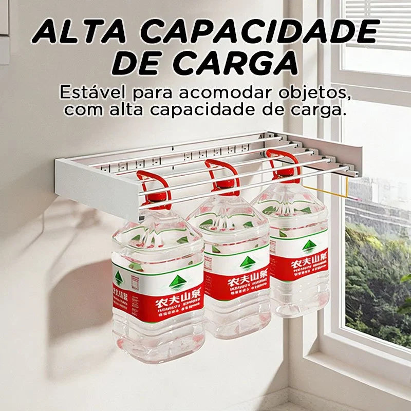 Varal Mágico dobrável - Pequenos espaços