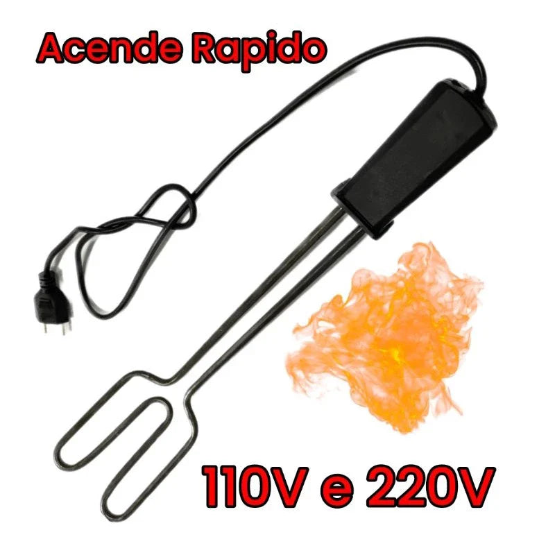 Acendedor Elétrico Para Churrasqueira