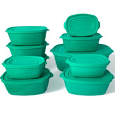 Pote com Tampa Kit 10 Peças - Tiffany