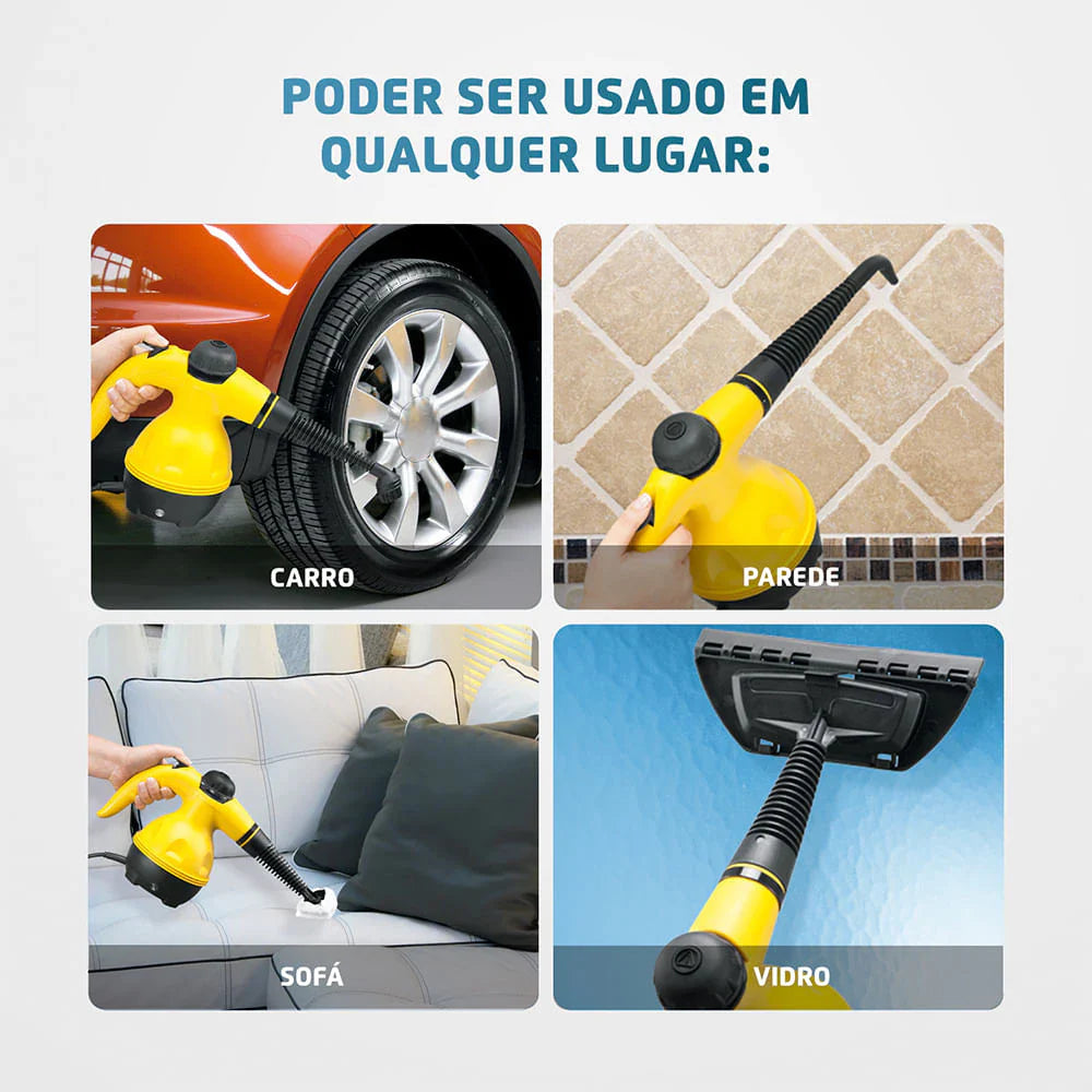 Higienizador Vapor Wash - Limpeza Pesada