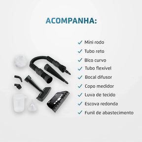 Higienizador Vapor Wash - Limpeza Pesada