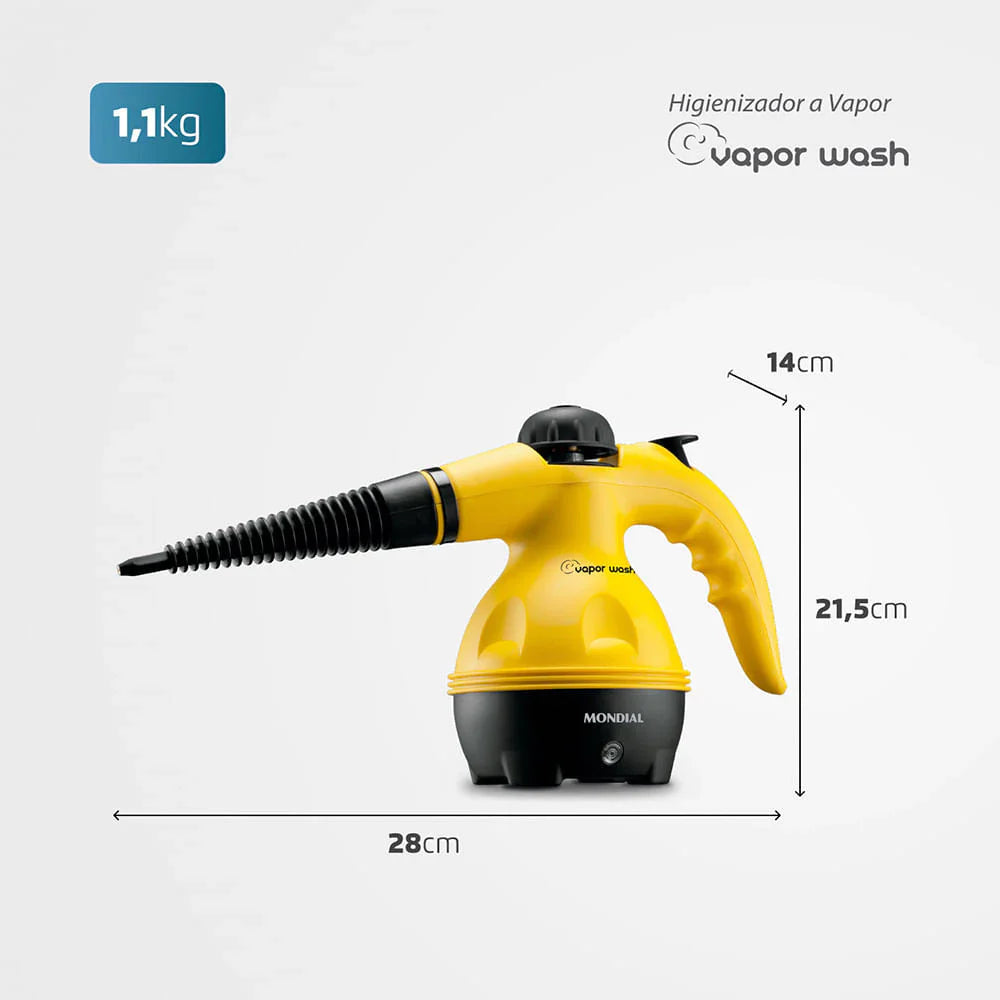 Higienizador Vapor Wash - Limpeza Pesada