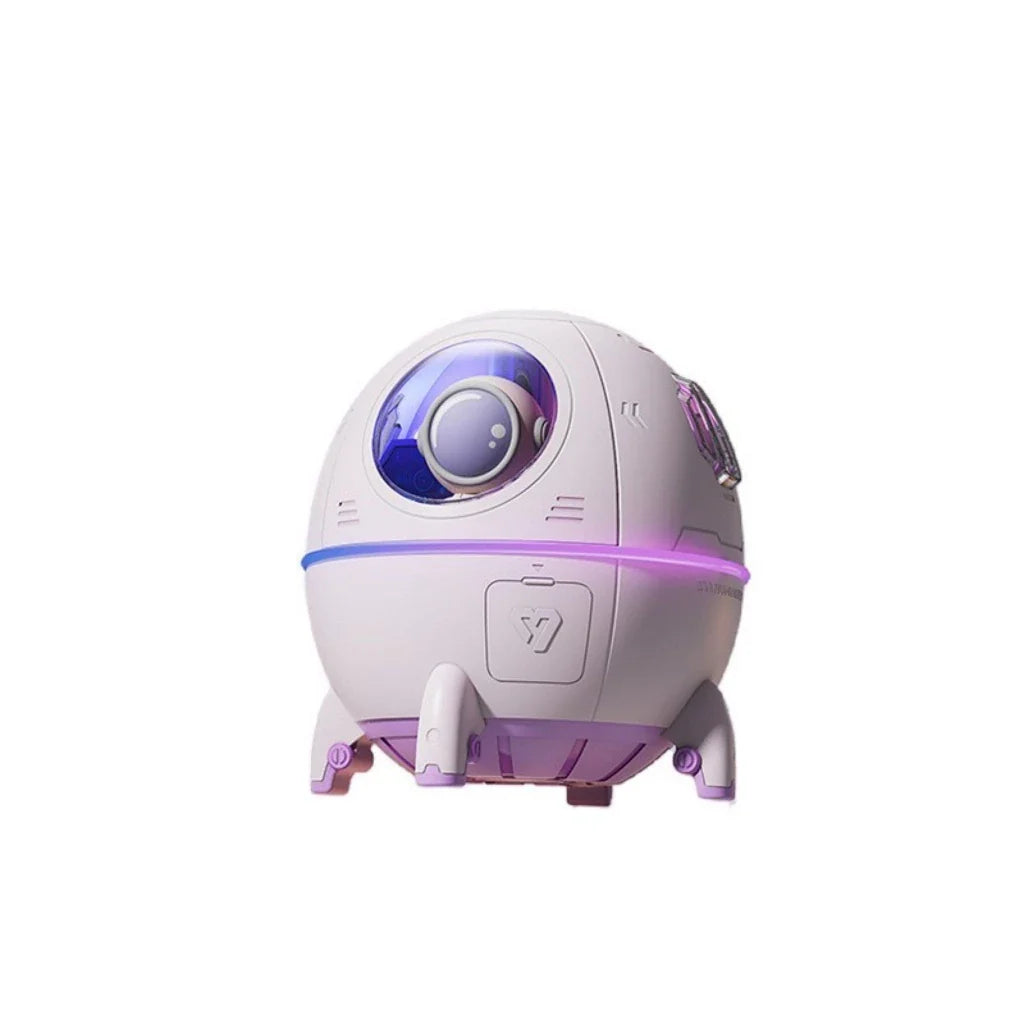 Umidificador de Ar Astronauta Luz LED Colorida Névoa USB