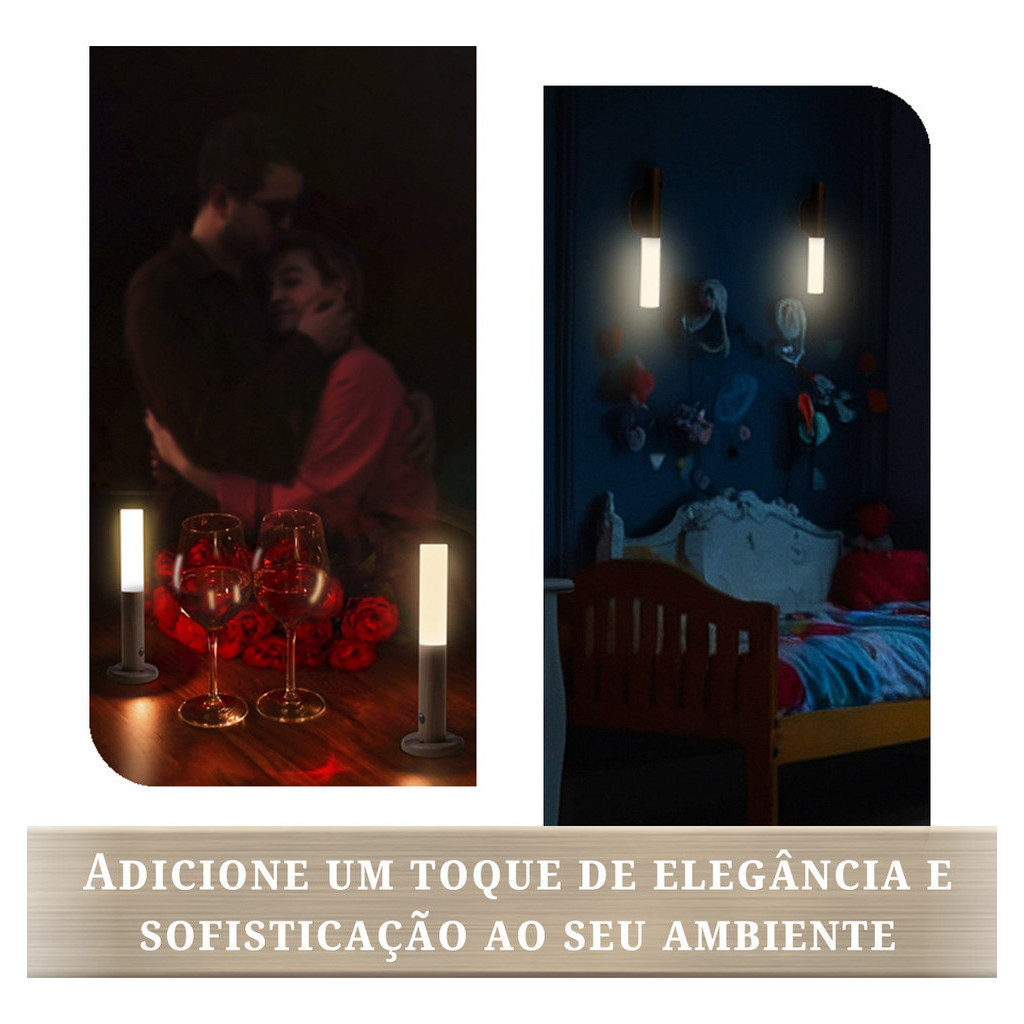 Luminaria Led com Sensor de Movimento