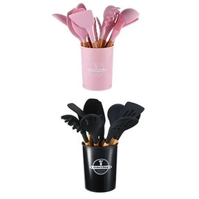 Jogo de Cozinha Premium Kit C/12 Peças de Silicone