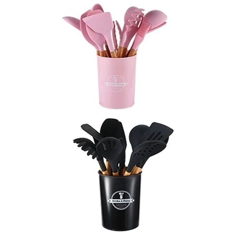 Jogo de Cozinha Premium Kit C/12 Peças de Silicone